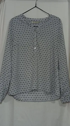 Blusa estampa geometrica