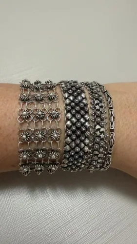 Pulseira Prata de Bali