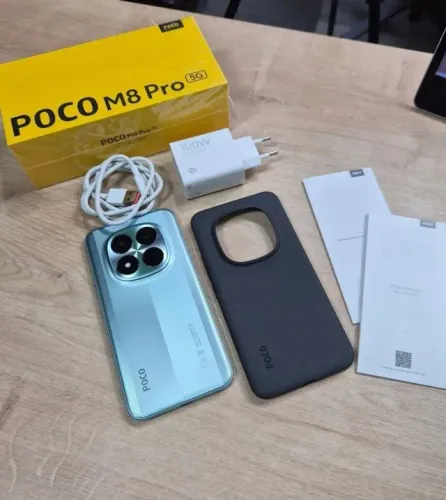 Poco M8 Pro 5G Lançamento Global 512+12 Verde Lacrado Entregamos Gratis