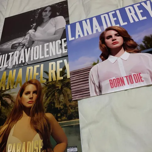 COMBO VINIL LANA DEL REY  ULTRAVIOLENCE, BORN TO DIE E PARADISE DISCO DE VINIL ORIGINAL