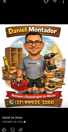 Montagem de móveis e pequenas mudanças 