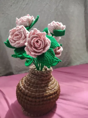 Artesanato em crochê 