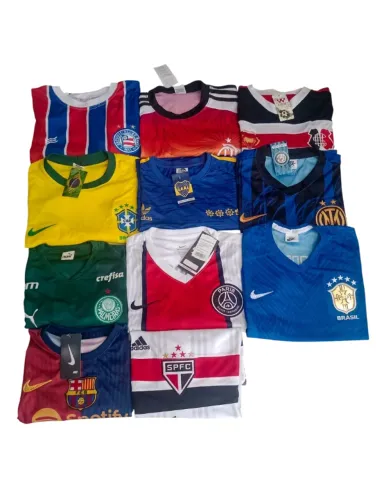 Kit 11 Camisas de times de Futebol