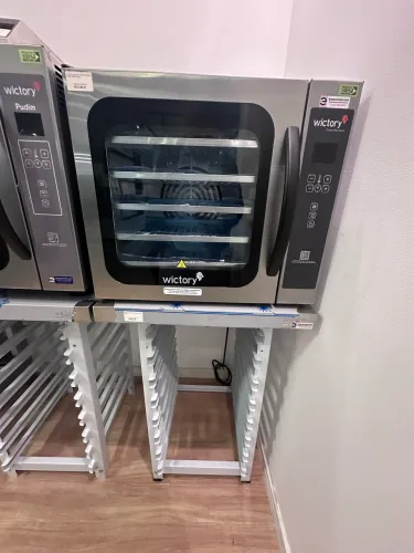 Forno Convctor 5 esteiras 35x35 c/vapor elétrico - Wictory