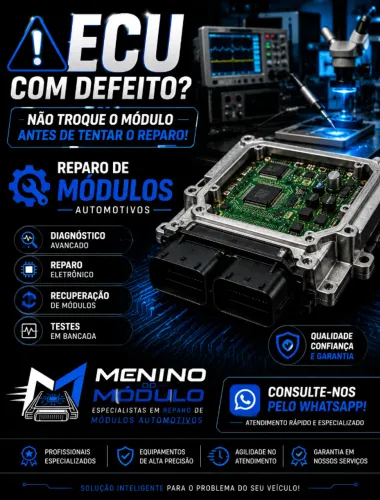 Reparo especializado de módulos automotivos!