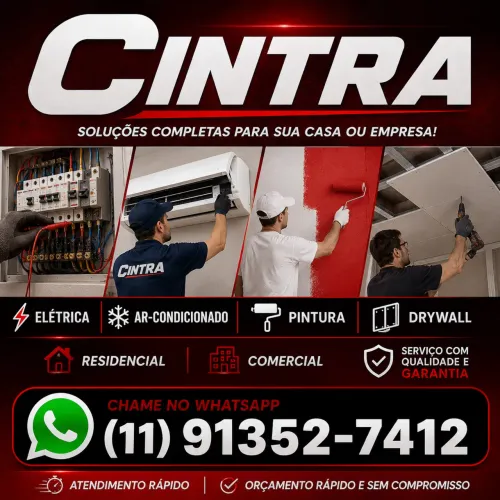 Elétrica Ar Condicionado Pintura Drywall 
