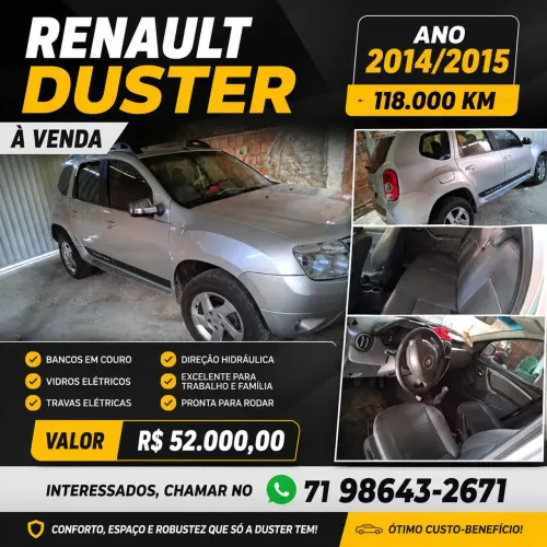 Renault Duster Dynamique 1.6 Hi-flex 16V Mec. 2015