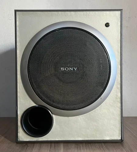 Subwoofer Ativo Sony Muteki Sa-Wp1500 200Rms Leia Descrição