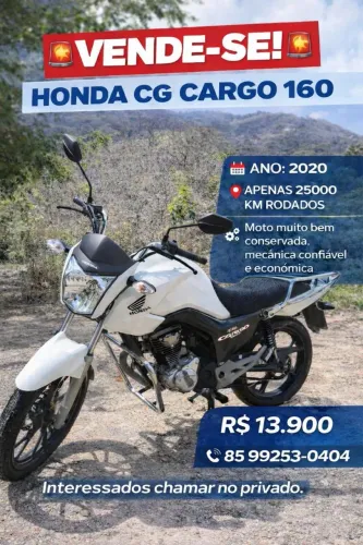 Moto Honda Cg Cargo 160