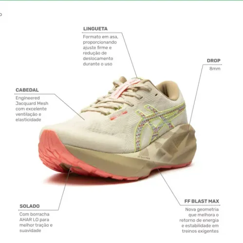 Tênis marca Asics