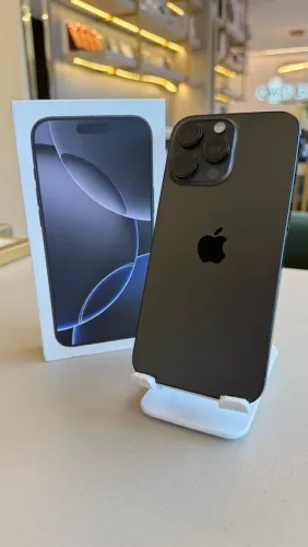 IPHONE 16 PRO MAX 256GB PRETO SEMINOVO / LOJA FÍSICA