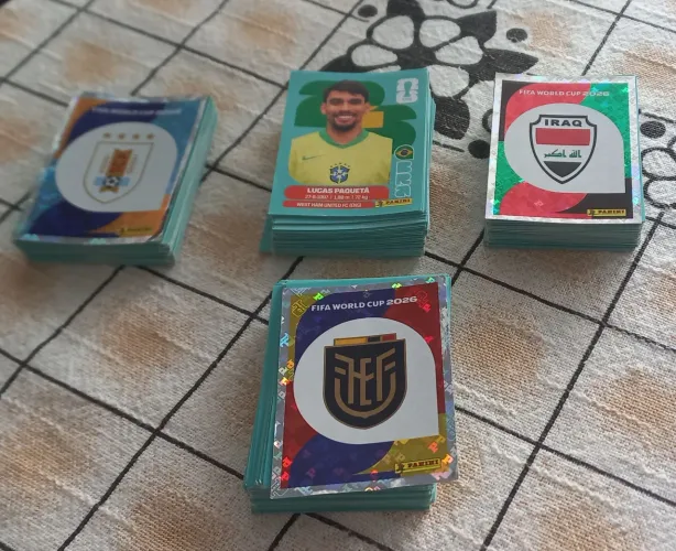 300 Figurinhas da Copa do mundo 2026