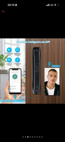 Fechadura inteligente Intelar