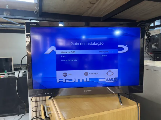 TV/Monitor Sony Bravia LED 32 Polegadas KDL-32EX525 com Defeito