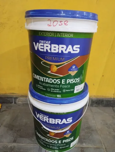 Tinta Piso Cor Cinza Balde 18 litros