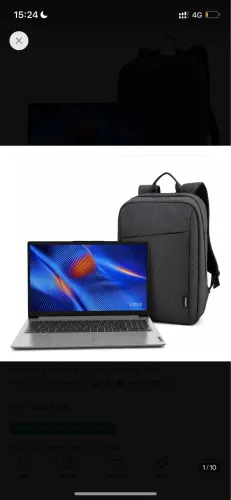 VENDO - Notebook Lenovo Ideapad 1 Amd R5 8gb 512gb Linux NOVO + Mochila