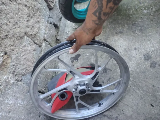 Roda pé de galinha 160 original 