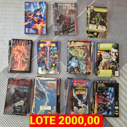 Lotes de HQs ou Lotão com 164 HQs