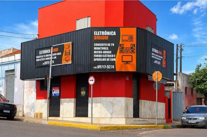 Alugue ponto comercial em Birigui: 116,92m² disponível