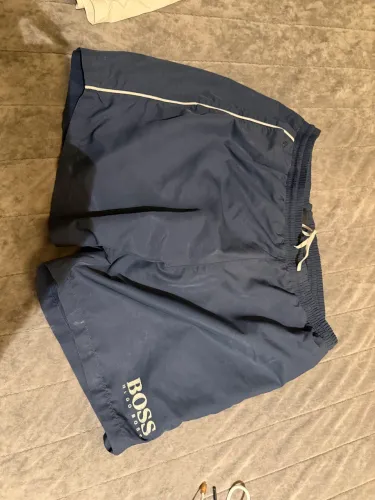 SHORT ORIGINAL DA HUGO BOSS AZUL TAMANHO G