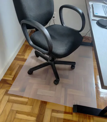 Protetor de Piso Multiuso (Quarto, Escritório, etc) 100x120