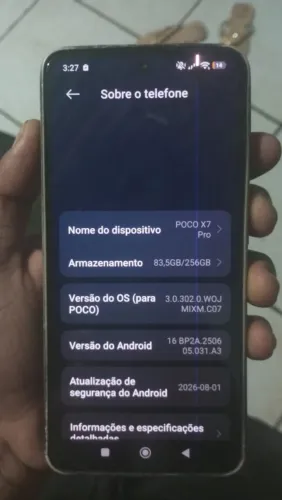 Poco X7 pro - Desempenho top + IP68