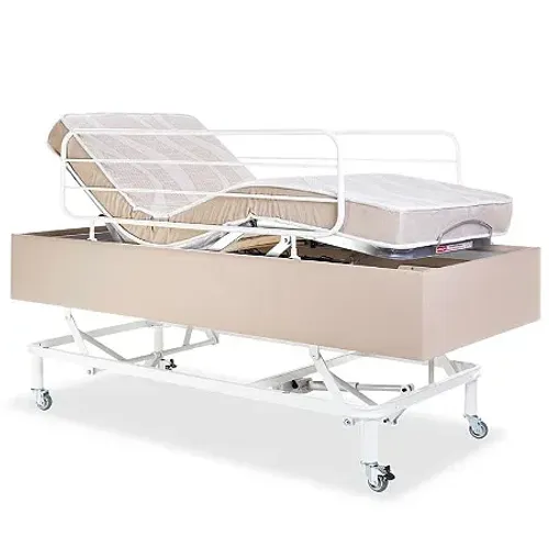Cama estilo hospitalar