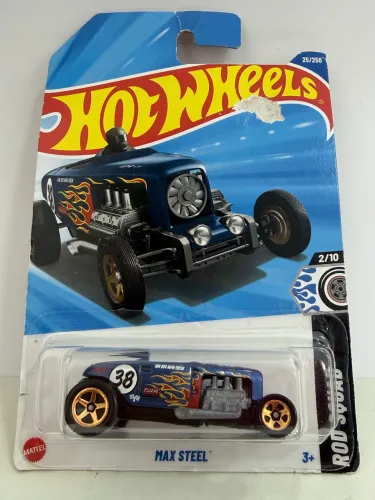 Hot Wheels Max Steel Rod Squad 2/10 Original Lacrado