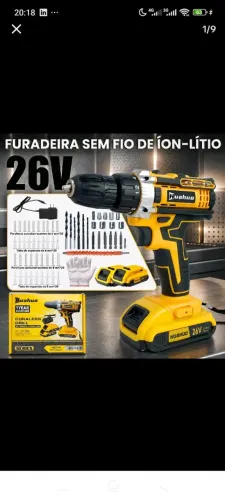 Furadeira e parafusadeira