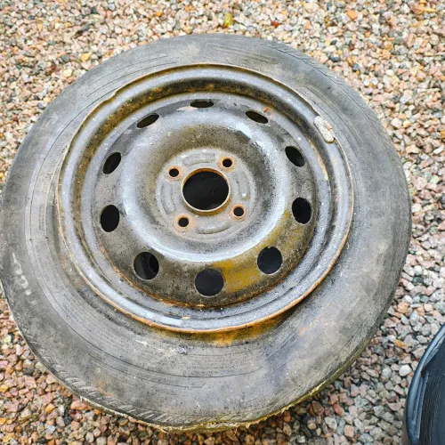 Vendo ou troco 3 rodas de ferro aro 14 para ford