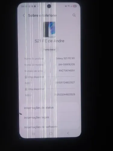 APARELHO CELULAR GALAXI  S21 FE