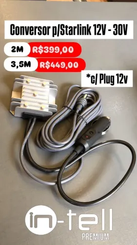 conversor p/starlink 12v - 30v