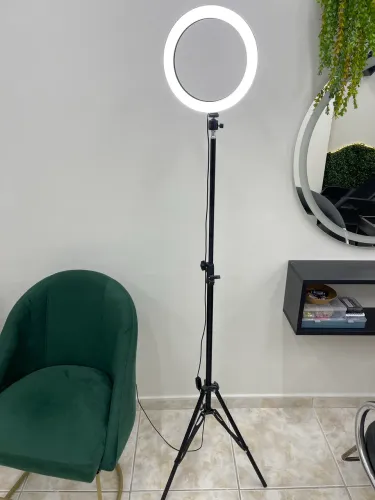 Ring light 26cm com tripé de 2,10