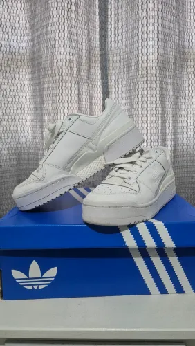Tênis Adidas Forum Bold Branco (Plataforma) - Tam 39 BR - Original