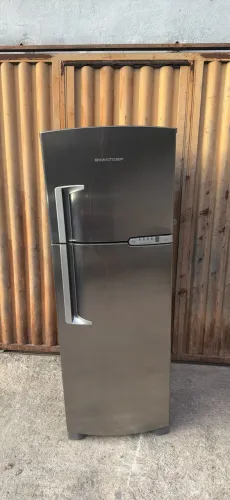 Geladeira Brastemp 354 litros inox 6 meses de garantia frete grátis 