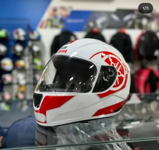 CAPACETE BRANCO YAMAHA