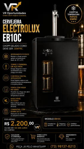 Cervejeira ELECTROLUX