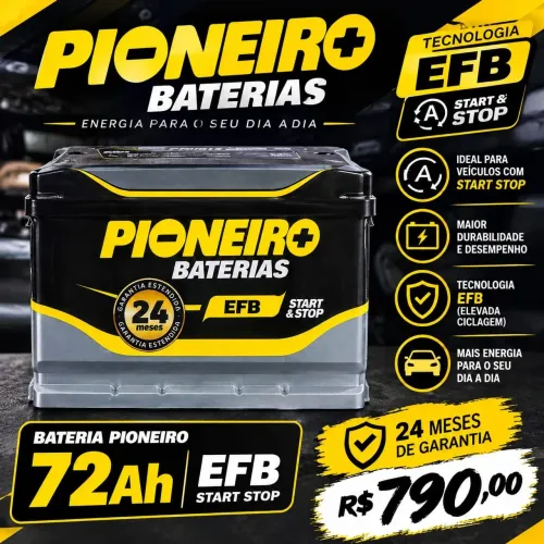 Bateria 72ah efb