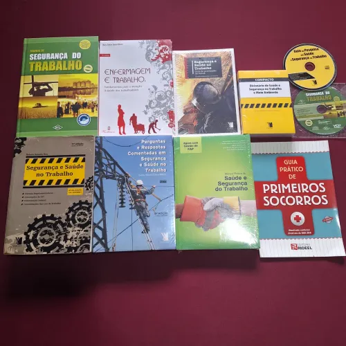 Coleção de Livros Técnico em Segurança no Trabalho 