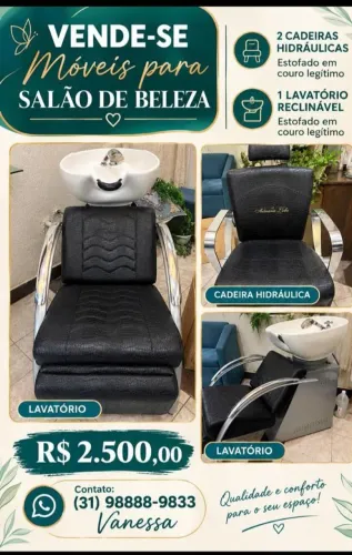 Móveis para salão