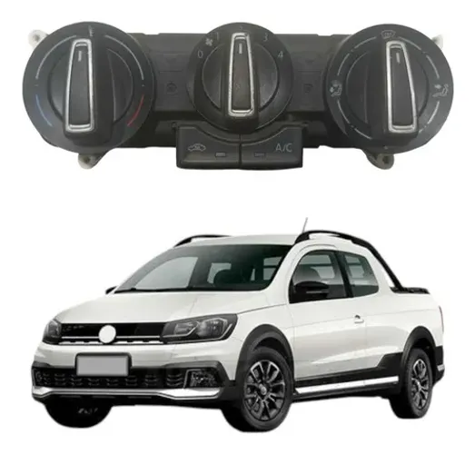 Comando Ar Condicionado Volkswagen Saveiro Voyage G7 2018 