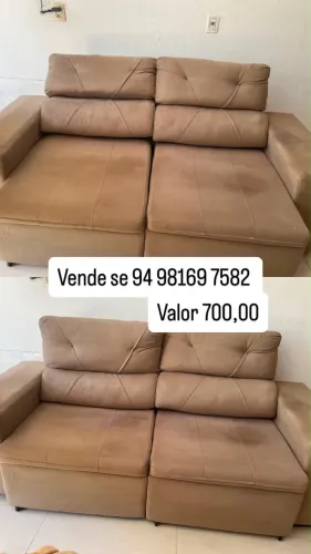 Vendo Sofá retrátil e reclinável 