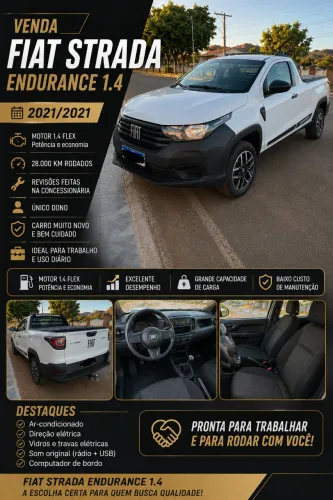 Fiat Strada Endurance 1.4 Flex 8V CS Plus 2021