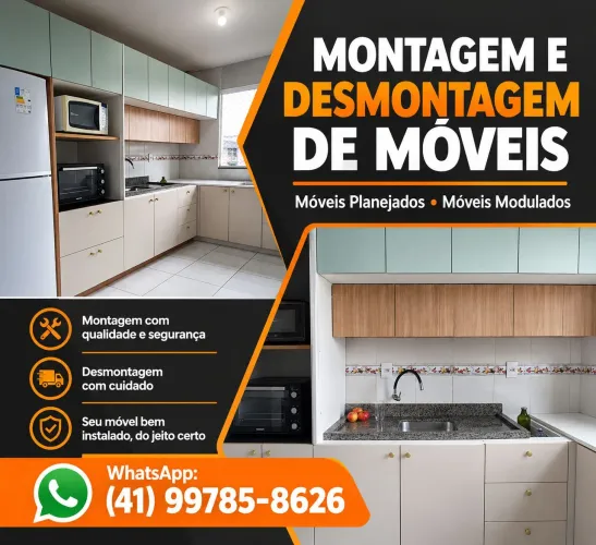 Montador de Móveis | Planejados e Modulados | Curitiba e Região
