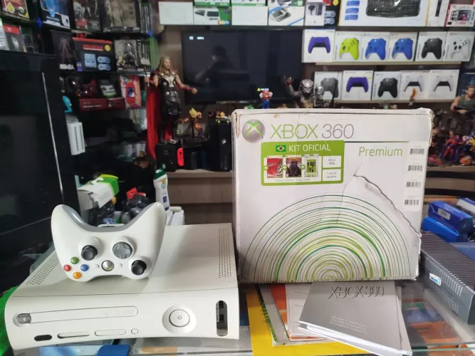 Xbox 360 Jasper controle ,jogos completo na cx 