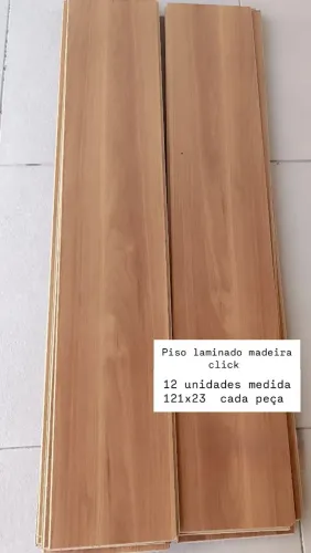 Piso laminado madeira 