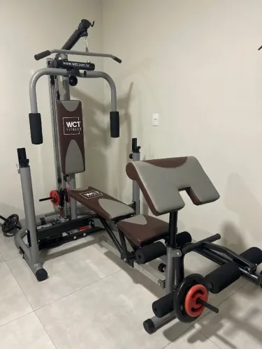 Estação Musculação Supino Voador Academia Completa Residencial WCT Fitness