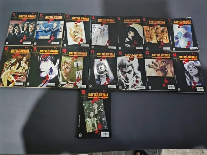 Battle Royale (Conrad) + spin off Angels borders leia o anúncio
