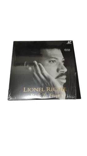 Laser Disc Album Lionel Richie - Rock To Front Semi-novo