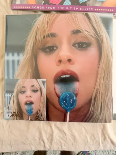 DISCO DE VINIL C, XOXO CAMILA CABELLO + CARD AUTOGRAFADO